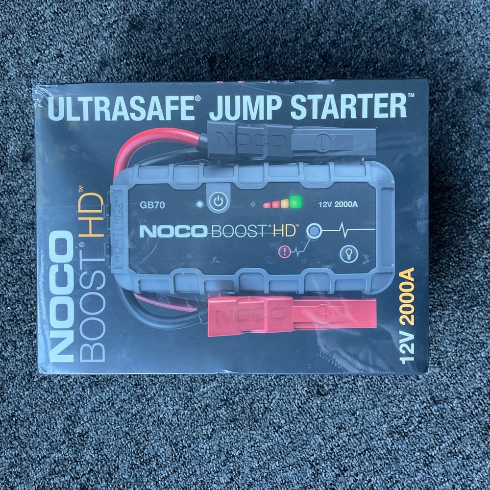 NEVER OPENED BRAND NEW PORTABLE JUMPER CABLES